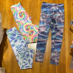 Colorful Kids Leggings Set